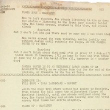 Gone with the Wind Script